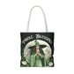 Imbolc Blessings Tote Bag, Wiccan Gift, Witchy Style Bag, Green Witch Shopping Tote, Wheel of the Year, Blessed Be - Divine Mystic Moons