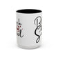 Black Like My Soul Mug – Gothic Coffee Cup, Funny Dark Humor Gift, Pink, Red, or Black Two-Tone Ceramic Mug, Alt Aesthetic Drinkware - Divine Mystic Moons