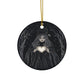 Enchanting Gothic Ceramic Ornaments Perfect for Halloween Decor, Tree Beautification, Unique Gifts, Occult Celebrations, Set of 1/3/5/10 - Divine Mystic Moons