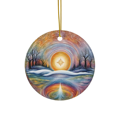 Returning Light Rainbow Winter Solstice Ornament