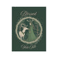 Enchanted Yuletide Garden Banner, Winter Home Decor, Magical Holiday Garden Flag, Blessed Yule Tide Decor, Outdoor Holiday Decor, Seasonal