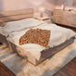 Samhain Turnip Lantern Velveteen Plush Blanket – Lightweight Autumn Harvest Throw - Divine Mystic Moons