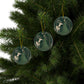 Yule Witch in Earthly Greens, Yule Tree Decor, Holiday Ornament, Pagan Gift, Winter Solstice Decoration, Wiccan - Divine Mystic Moons