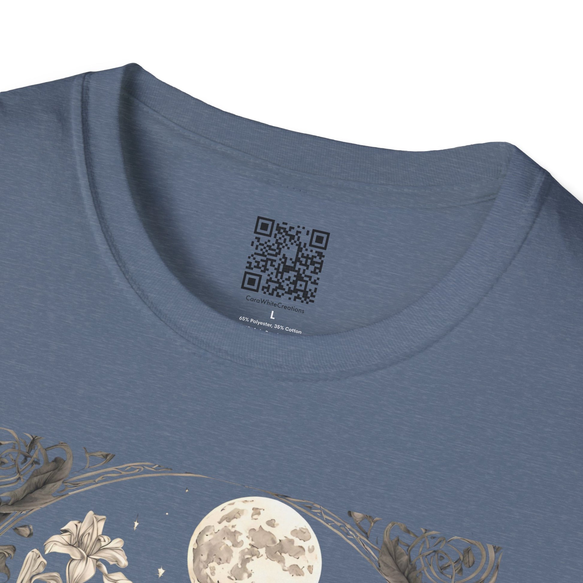 Whimsical Nature-Inspired Unisex T-Shirt, Bohemian Tee, Gift for Nature Lovers, Mushroom Design, Eco-friendly Apparel - Divine Mystic Moons