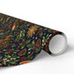 Celtic Yule Log & Solstice Sun Wrapping Paper