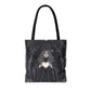 Mystical Heart Tote Bag - Gothic Fashion, Witchy Style, Witchy Gift, Perfect for Halloween, Everyday Use, Stylish Accessory - Divine Mystic Moons