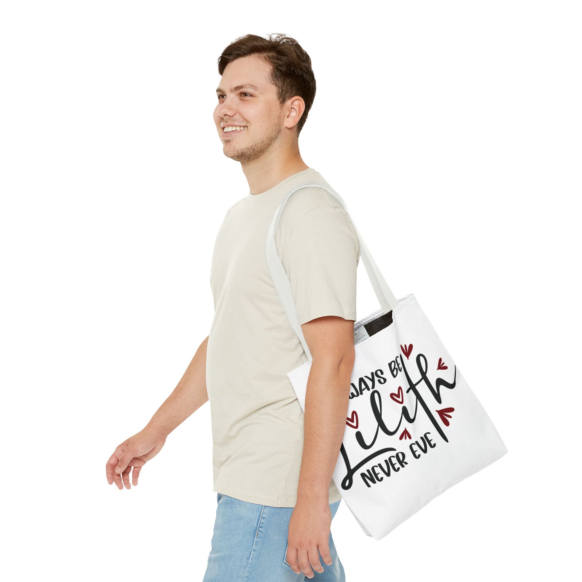 Cute Lilith Quote Tote Bag, Perfect for Gifts, Everyday Use, Shopping, or Special Occasions, Lightweight & Stylish - Divine Mystic Moons