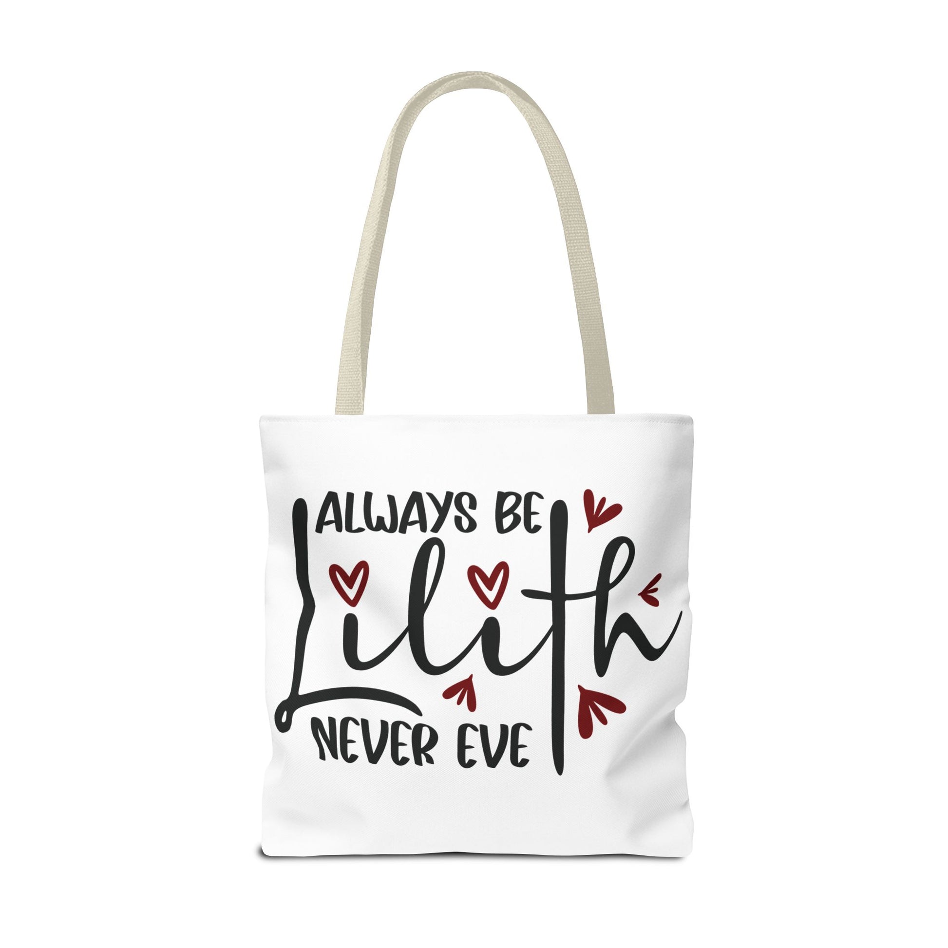Cute Lilith Quote Tote Bag, Perfect for Gifts, Everyday Use, Shopping, or Special Occasions, Lightweight & Stylish - Divine Mystic Moons