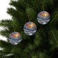 Winter Wonderland Ceramic Ornaments | Beautiful Painted Scene Two-Sided Decor for Christmas, Holiday Gifts, Tree Decorations - Divine Mystic Moons