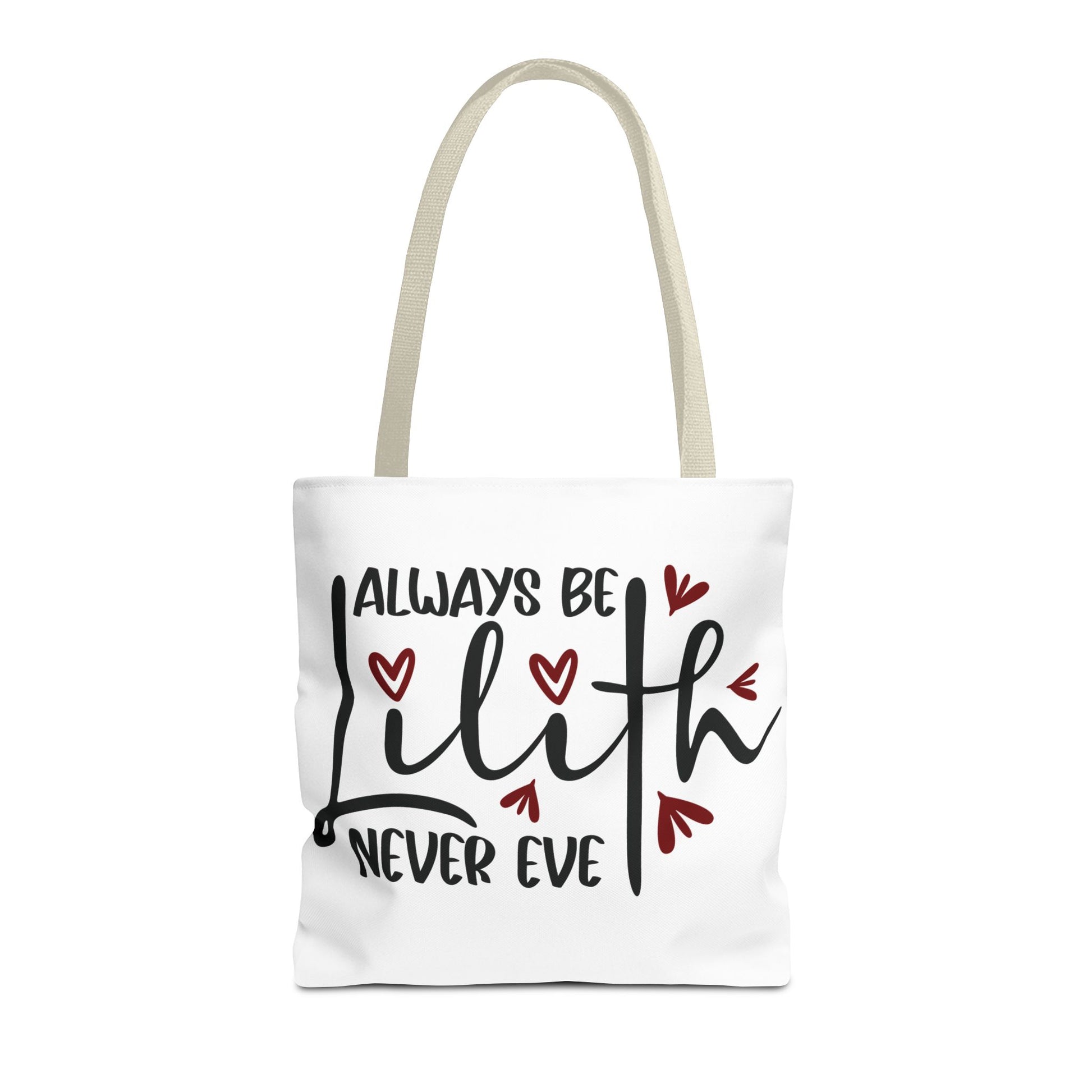 Cute Lilith Quote Tote Bag, Perfect for Gifts, Everyday Use, Shopping, or Special Occasions, Lightweight & Stylish - Divine Mystic Moons