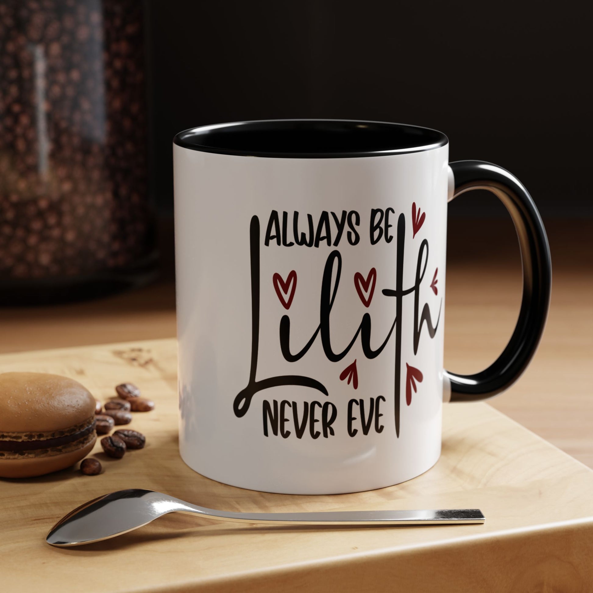 Always Be Lilith, Fun Gift for Friends, Unique Home Decor, Coffee Lovers, Birthday Present Coffee Mug - Divine Mystic Moons