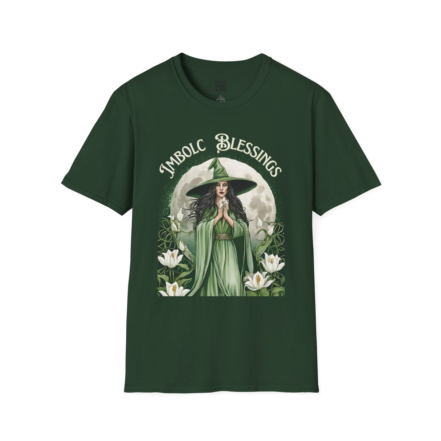 Imbolc Blessings T-Shirt, Witchy Apparel, Pagan Gift, Unisex Graphic Tee, Spiritual Wear, Wheel of the Year, Blessed Be - Divine Mystic Moons