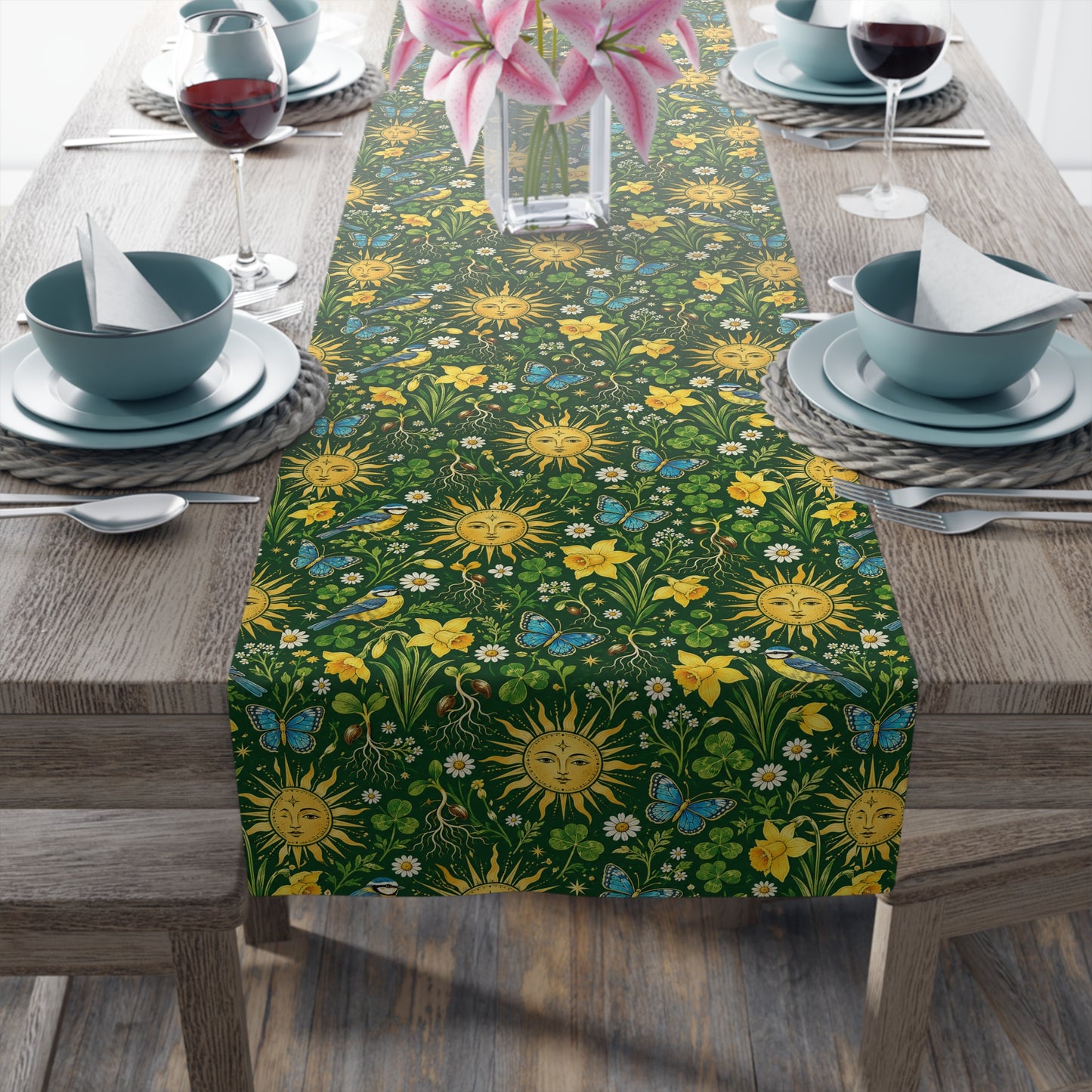 Spring Awakening Table Runner