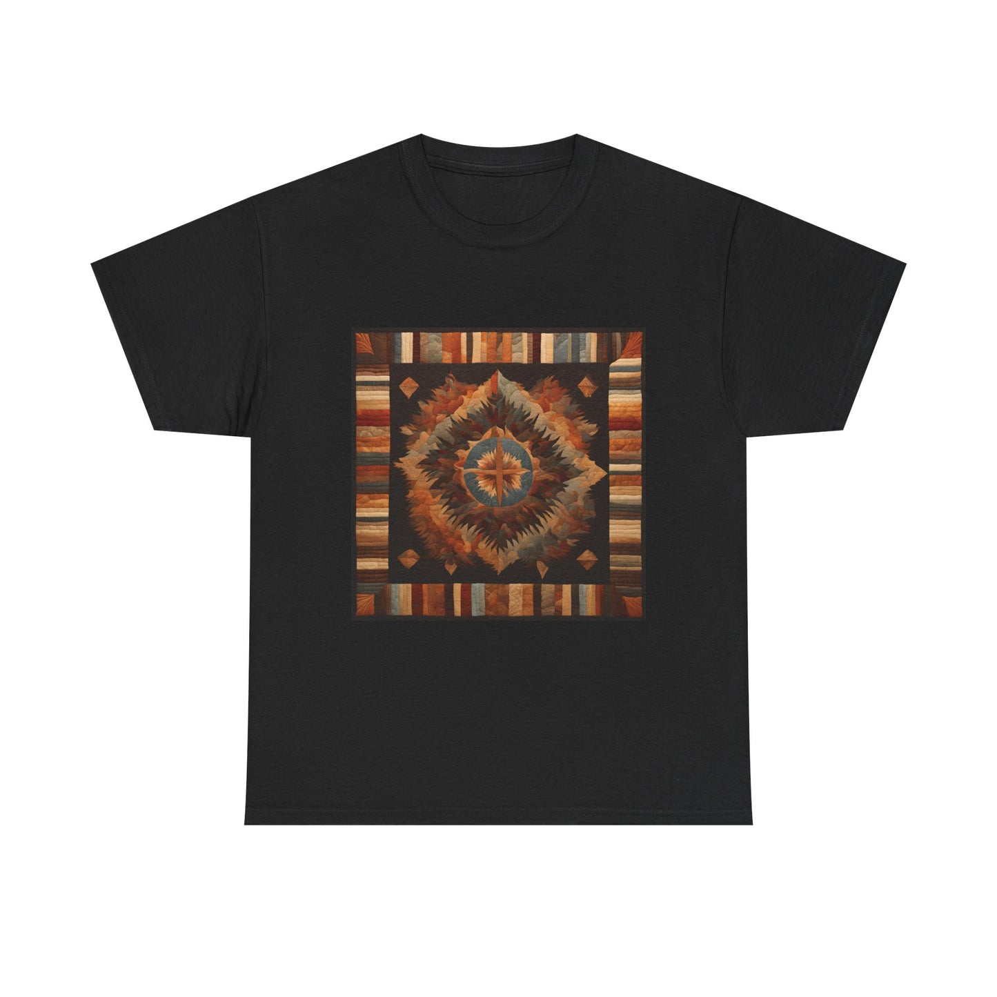 Bohemian Style Unisex Heavy Cotton Tee - Cozy Everyday Wear, Perfect for Festivals, Casual Outings, Nature Lovers, and Gift Ideas - Divine Mystic Moons