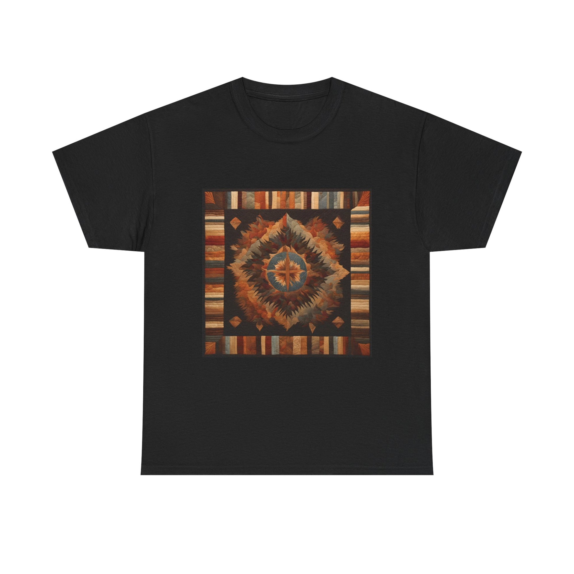 Bohemian Style Unisex Heavy Cotton Tee - Cozy Everyday Wear, Perfect for Festivals, Casual Outings, Nature Lovers, and Gift Ideas - Divine Mystic Moons