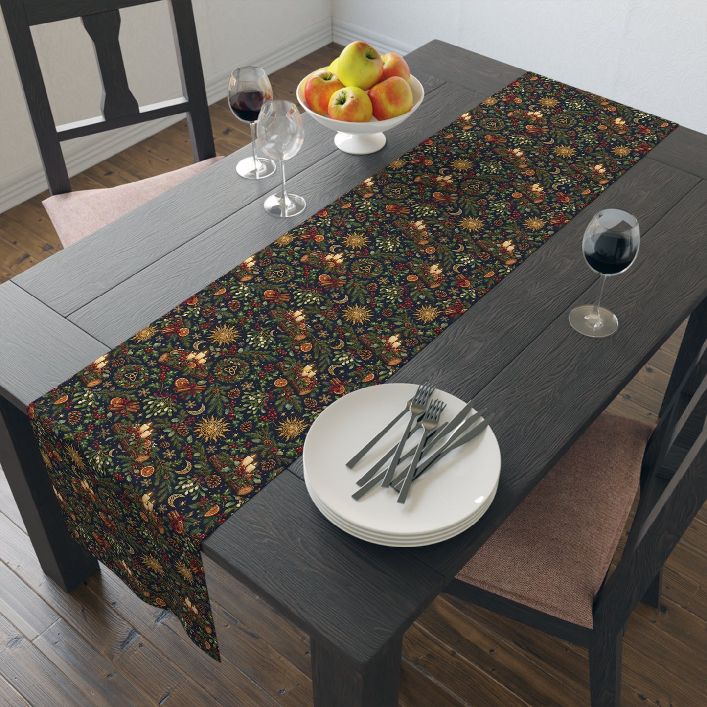 Yule Hearth Table Runner