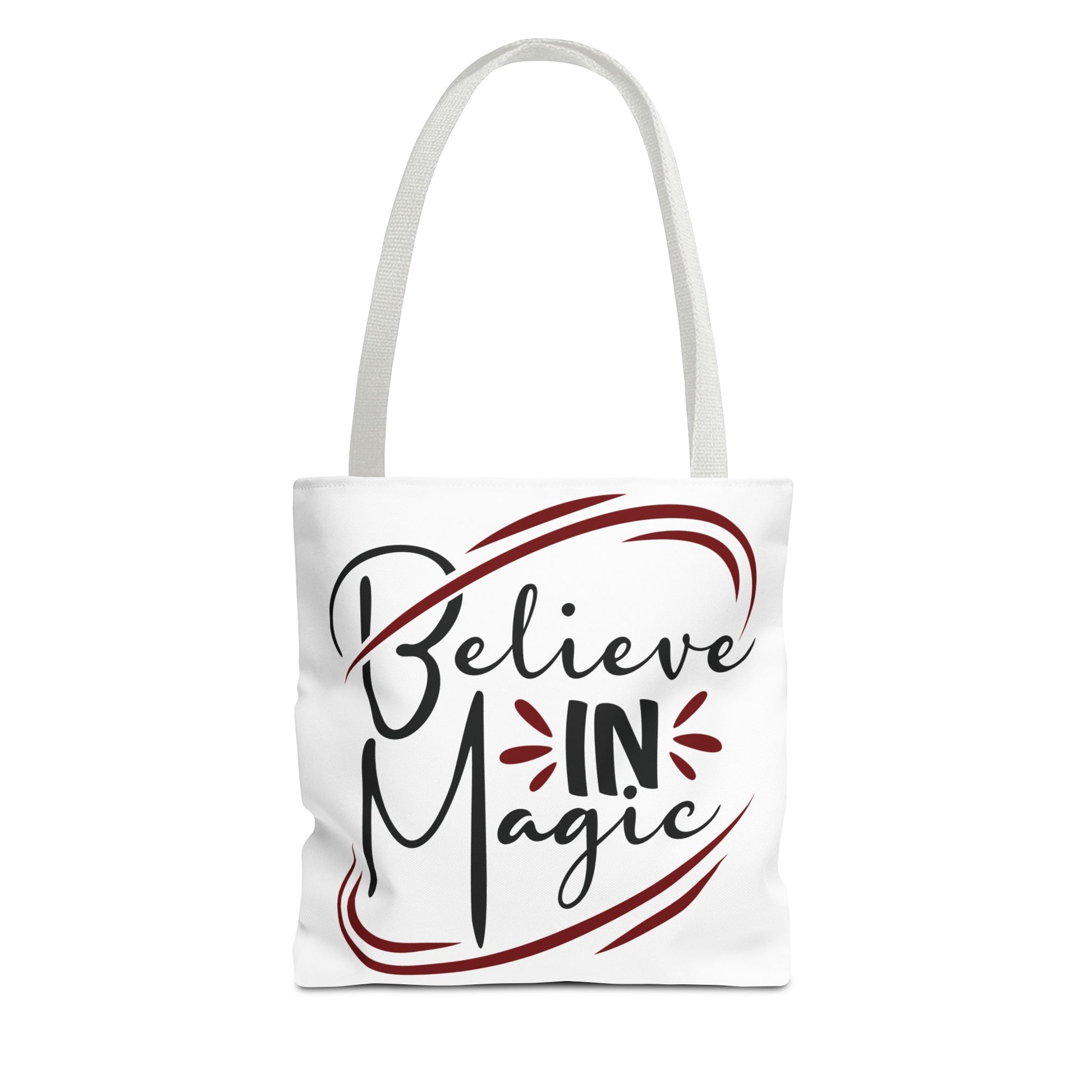 Believe in Magic Tote Bag | Inspirational Tote, Gift for Dreamers, Everyday Carry, Eco-Friendly Bag, Magic Lovers - Divine Mystic Moons