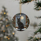 Black Cat Whimsical Ornaments Perfect for Holidays, Gift Giving, Home Decor, Tree Decorations, or Pet Lovers! - Divine Mystic Moons