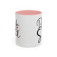 Black Like My Soul Mug – Gothic Coffee Cup, Funny Dark Humor Gift, Pink, Red, or Black Two-Tone Ceramic Mug, Alt Aesthetic Drinkware - Divine Mystic Moons