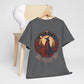 Blessed Be Unisex Heavy Cotton Tee, Witchy Shirt for Pagans, Gifting for Halloween, Casual Wear, Spiritual Apparel, Festival Top - Divine Mystic Moons
