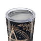 Elemental Flame Pentacle Tumbler – 20oz of Witchy Power Perfect for Witchy Vibes, Gift for Nature Lovers, Coffee or Tea