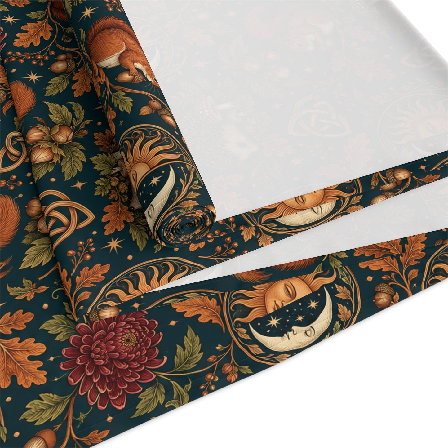 Autumn Woodland Table Runner