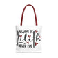 Cute Lilith Quote Tote Bag, Perfect for Gifts, Everyday Use, Shopping, or Special Occasions, Lightweight & Stylish - Divine Mystic Moons