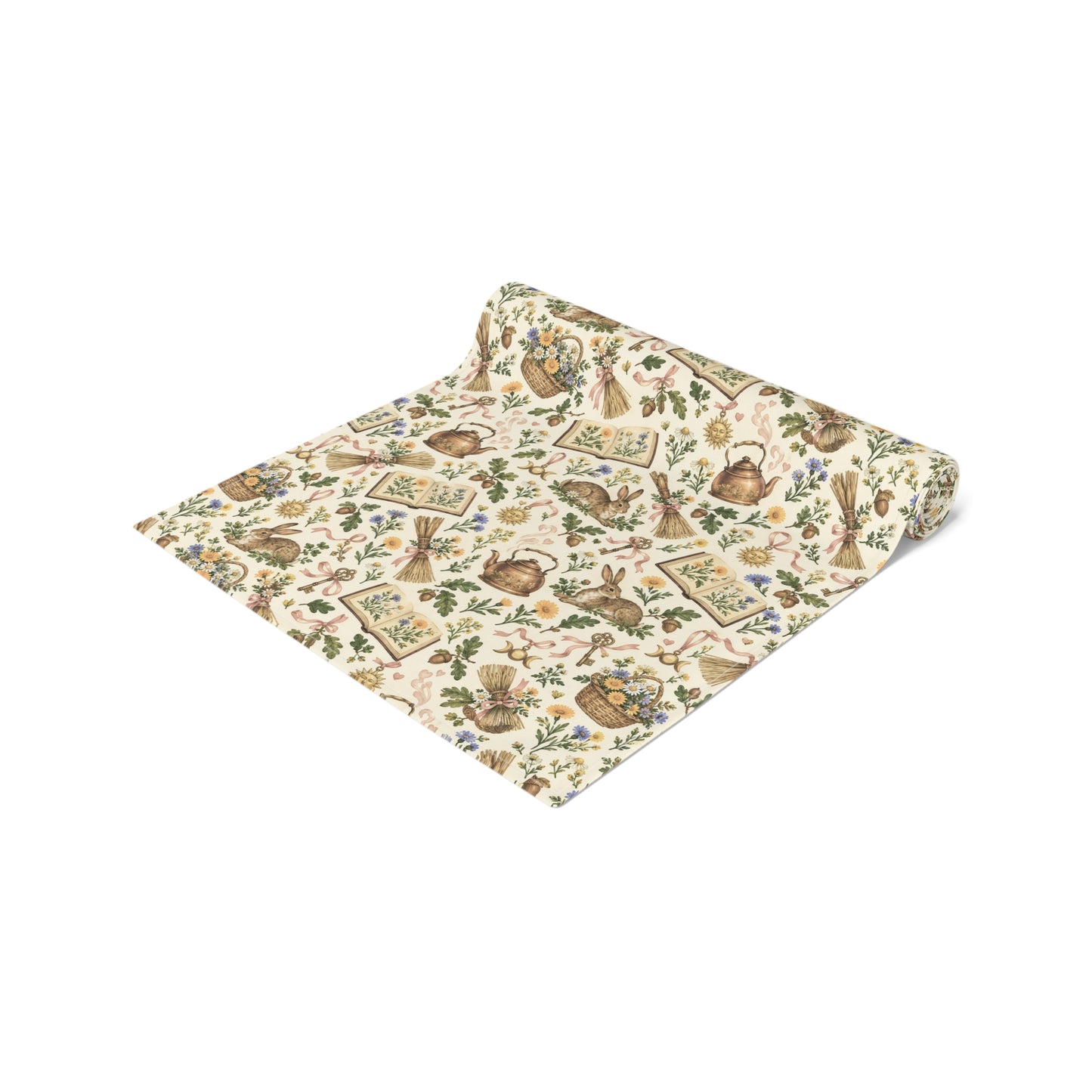 Cottage Witch Garden Table Runner