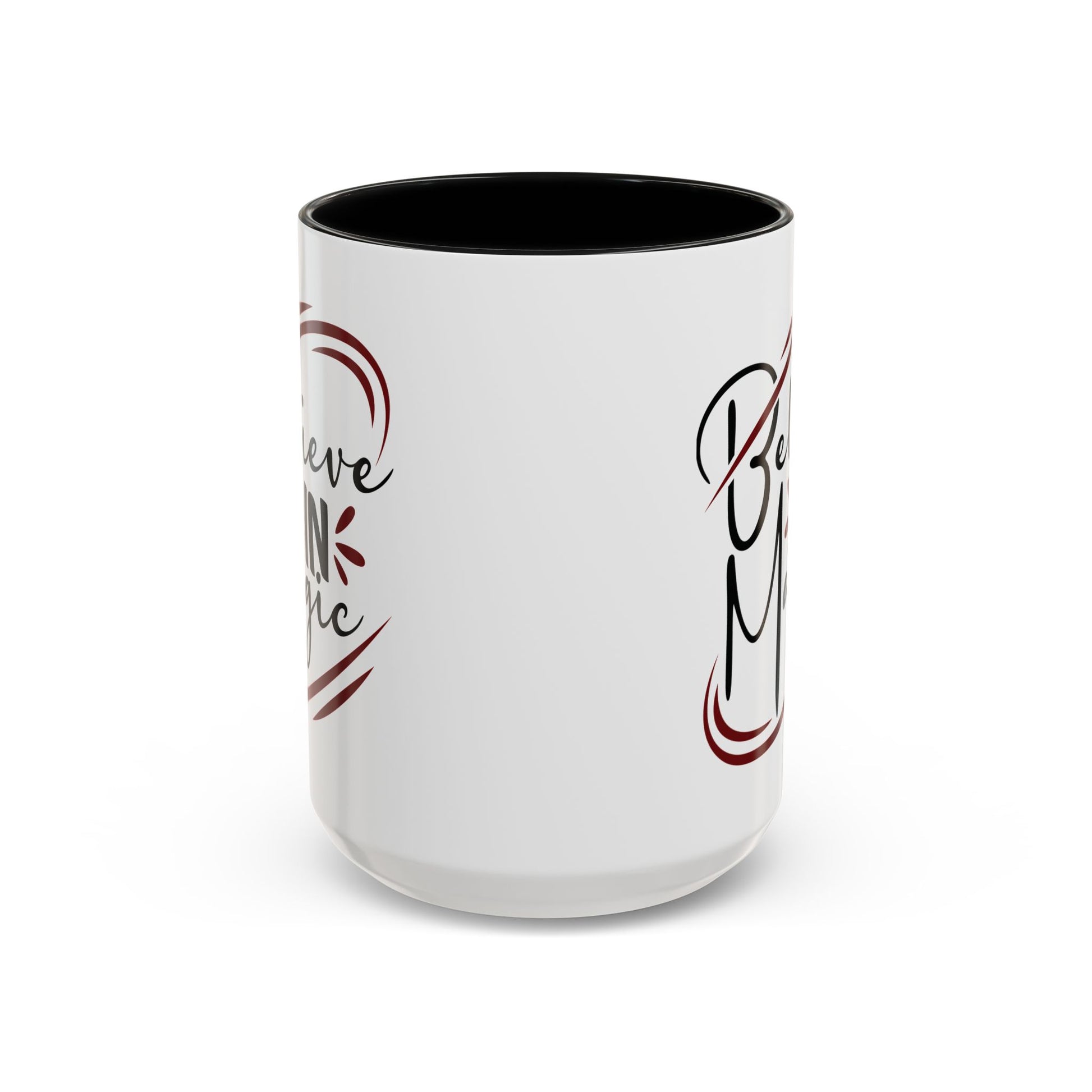 Believe in Magic Coffee Mug, Motivational Mug, Inspirational Gift, Unique Drinking Mug, Coffee Lover's Gift - Divine Mystic Moons