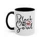 Gothic Coffee Mug, Perfect Gift for Dark Aesthetic Lovers, Unique Kitchen Decor, Halloween or Everyday Use, Black Like My Soul - Divine Mystic Moons