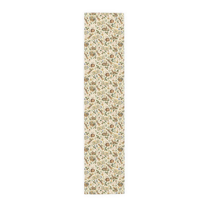 Cottage Witch Garden Table Runner