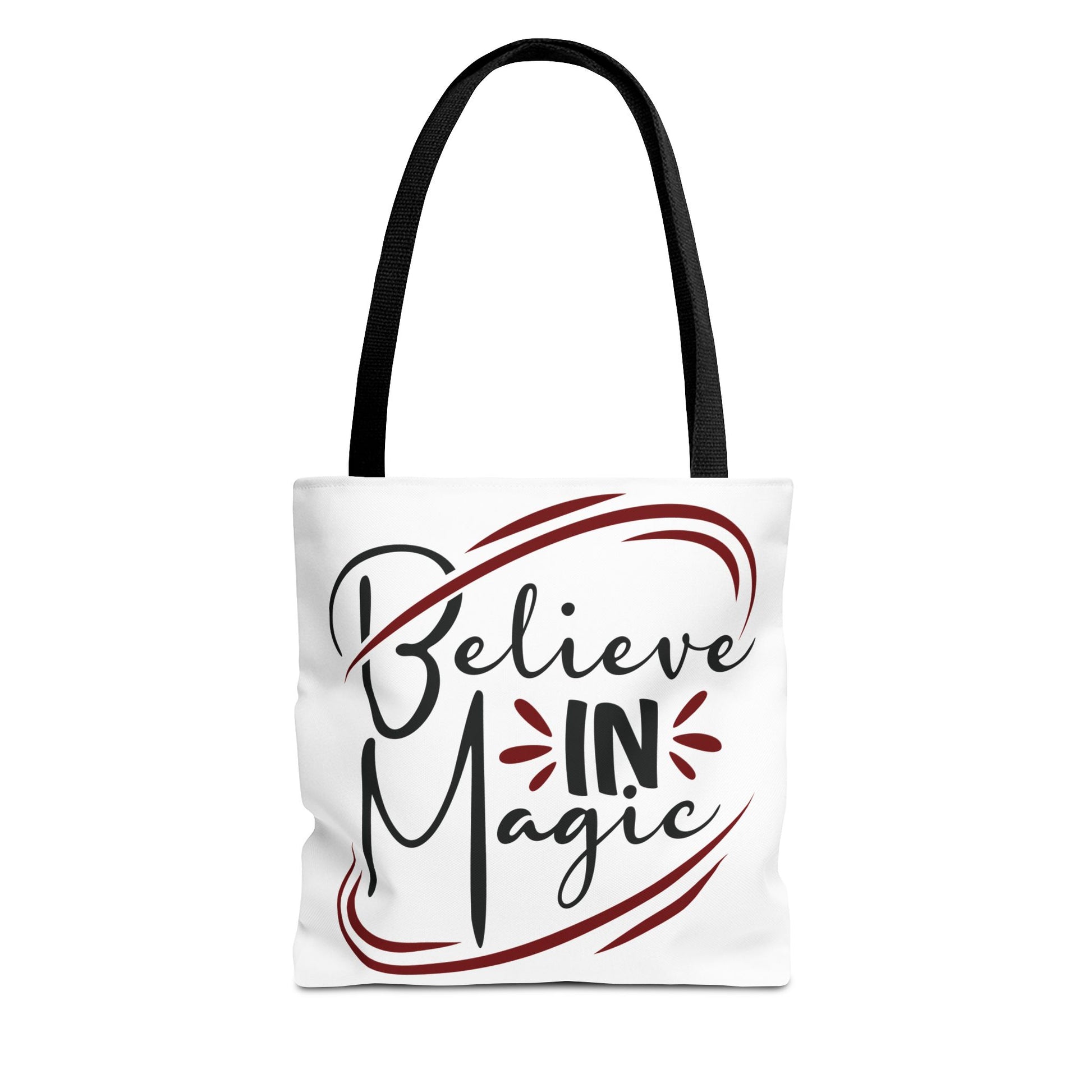 Believe in Magic Tote Bag | Inspirational Tote, Gift for Dreamers, Everyday Carry, Eco-Friendly Bag, Magic Lovers - Divine Mystic Moons