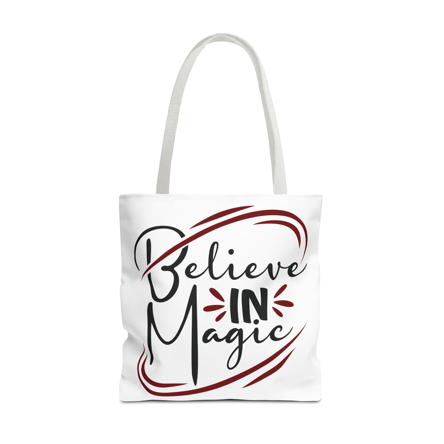 Believe in Magic Tote Bag | Inspirational Tote, Gift for Dreamers, Everyday Carry, Eco-Friendly Bag, Magic Lovers - Divine Mystic Moons