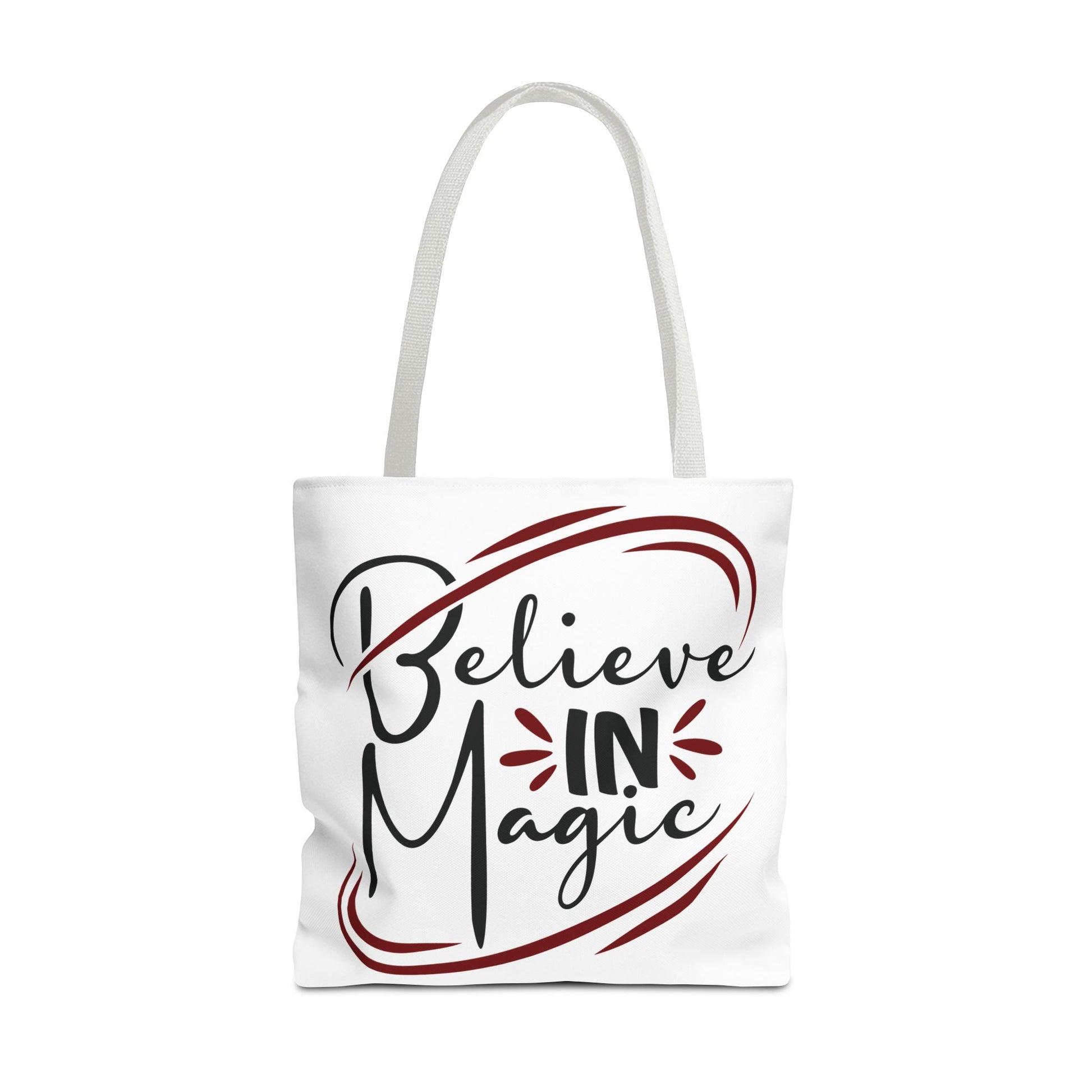 Believe in Magic Tote Bag | Inspirational Tote, Gift for Dreamers, Everyday Carry, Eco-Friendly Bag, Magic Lovers - Divine Mystic Moons