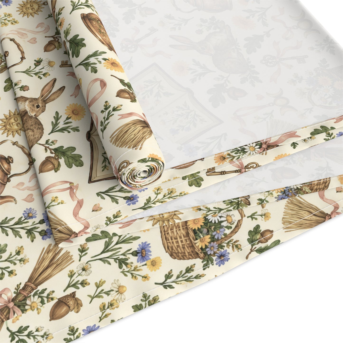 Cottage Witch Garden Table Runner