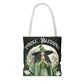 Imbolc Blessings Tote Bag, Wiccan Gift, Witchy Style Bag, Green Witch Shopping Tote, Wheel of the Year, Blessed Be - Divine Mystic Moons