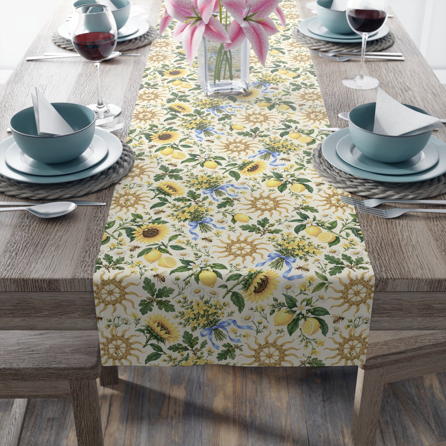Sunshine & Sunflowers Table Runner