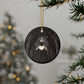 Enchanting Gothic Ceramic Ornaments Perfect for Halloween Decor, Tree Beautification, Unique Gifts, Occult Celebrations, Set of 1/3/5/10 - Divine Mystic Moons