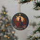 Magical Blessings Ceramic Ornaments, Witchy Home Decor, Yule Ornaments, Altar Decor, Gift for Halloween, Pagan Celebrations - Divine Mystic Moons
