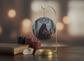 Sacred Mother Witch Ceramic Ornament (Double‑Sided) - Divine Mystic Moons